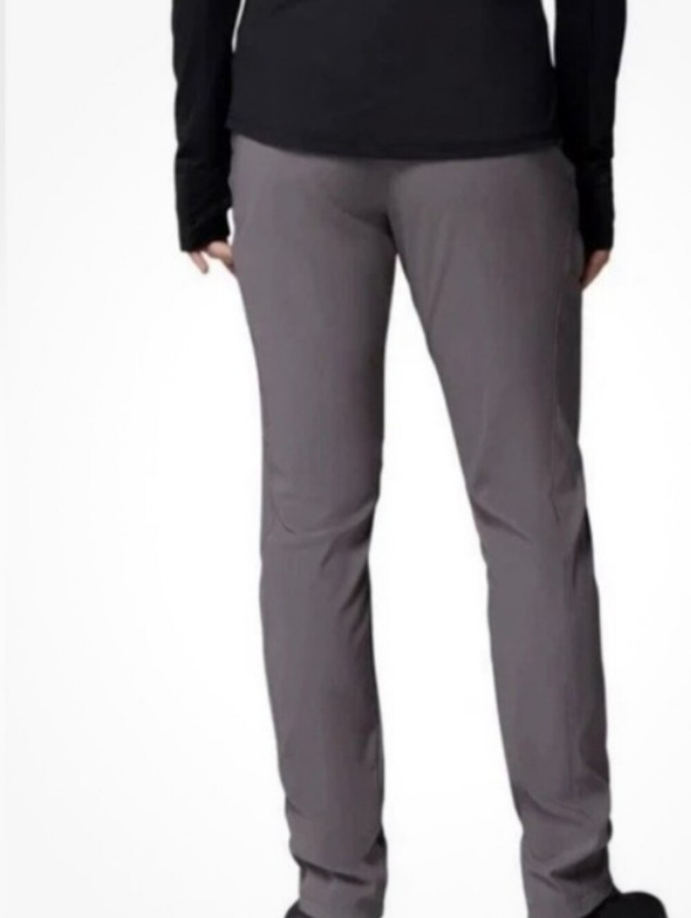 New Columbia Fleece Lined Active Fit Straight Leg Pants City Grey Size Large NWT - Picture 2 of 8